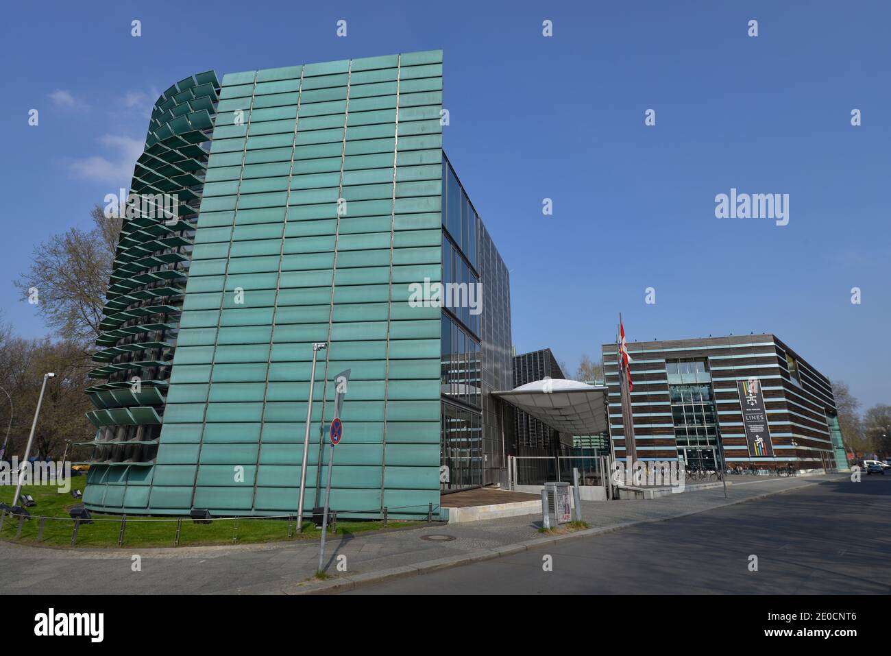 Nordische Botschaften, Rauchstrasse, Tiergarten, Mitte, Berlin, Deutschland Stock Photo