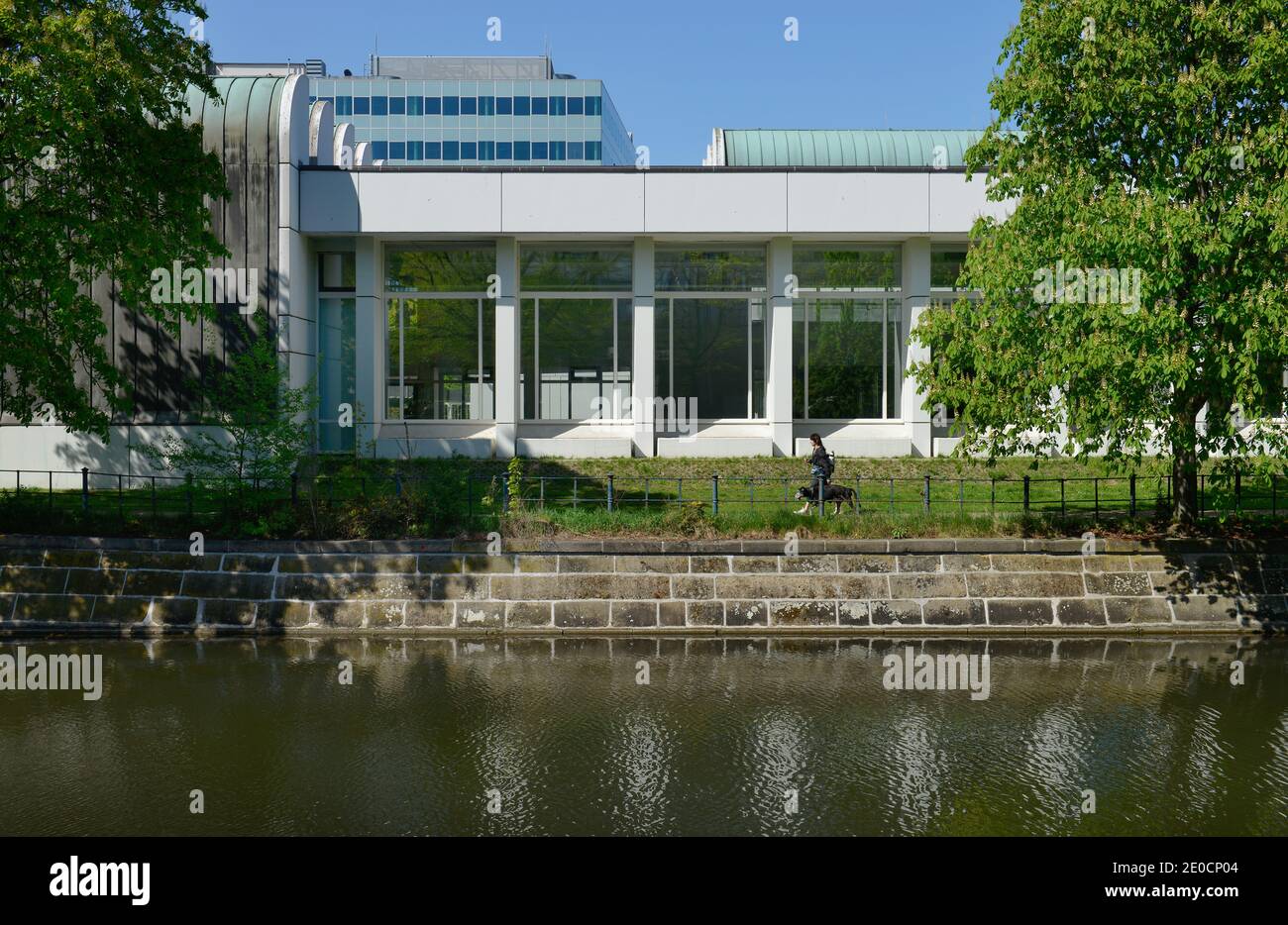 Bauhaus-Archiv, Museum für Gestaltung, Klingelhoeferstrasse, Tiergarten, Mitte, Berlin, Deutschland / Klingelhöferstraße Stock Photo