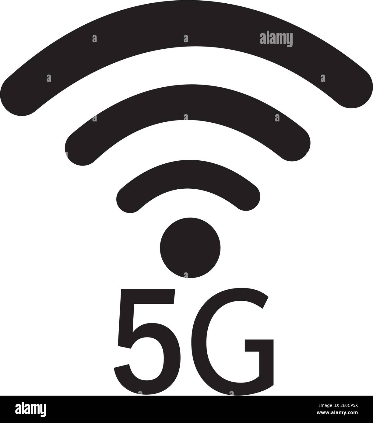 5g logo sign vector template Vector technology icon network sign 5G ...