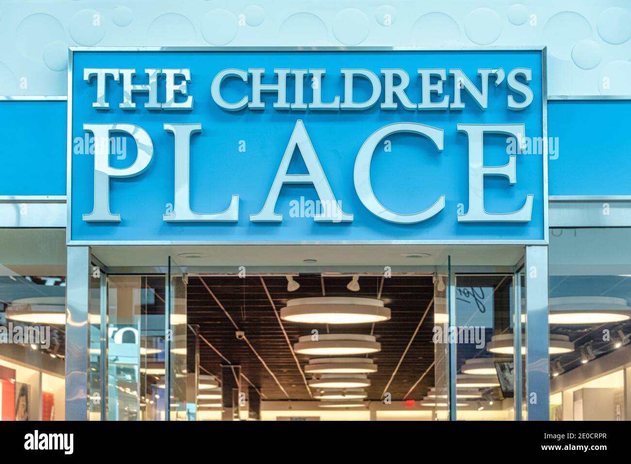 The Children s Place store sign Toronto Canada Stock Photo Alamy