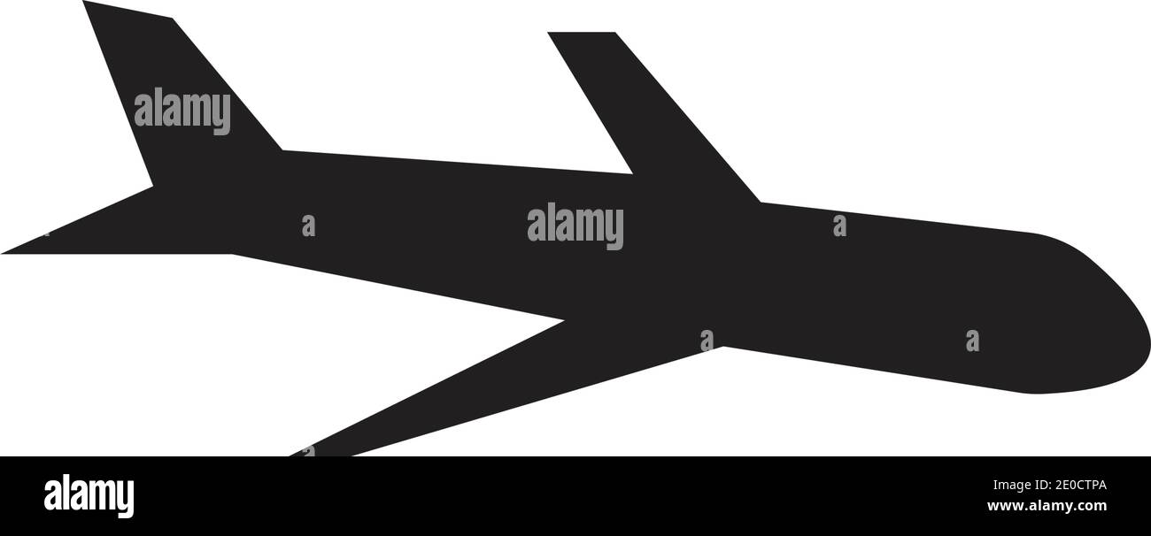 Airplane logo Template vector illustration icon design Plane Icon Vector. Stock Vector