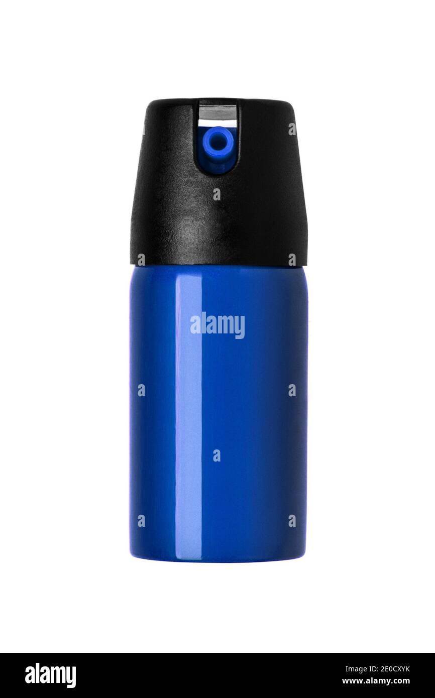 Pepper spray isolate on a white background. Nonlethal means of self