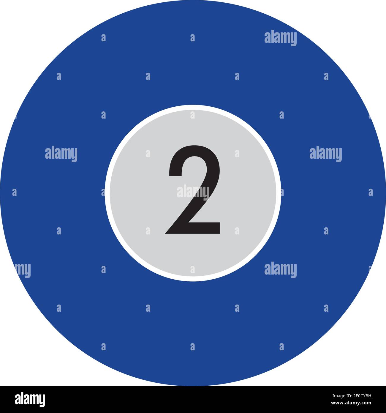 Billiard logo template vector icon design - Vector billiard balls icon Vector illustration design template - Vector Stock Vector