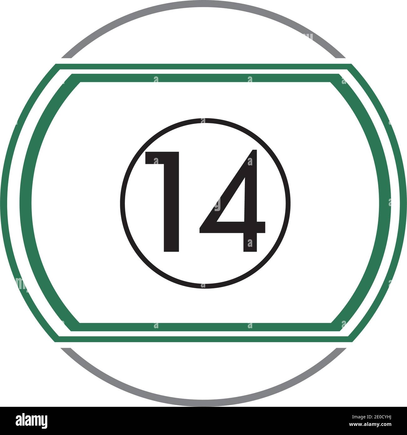 Billiard logo template vector icon design - Vector billiard balls icon Vector illustration design template - Vector Stock Vector