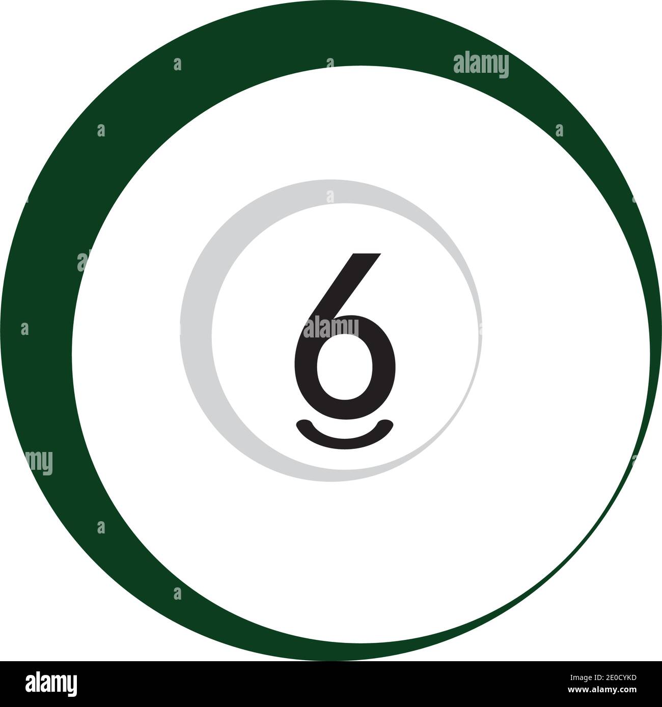 Billiard logo template vector icon design - Vector billiard balls icon Vector illustration design template - Vector Stock Vector