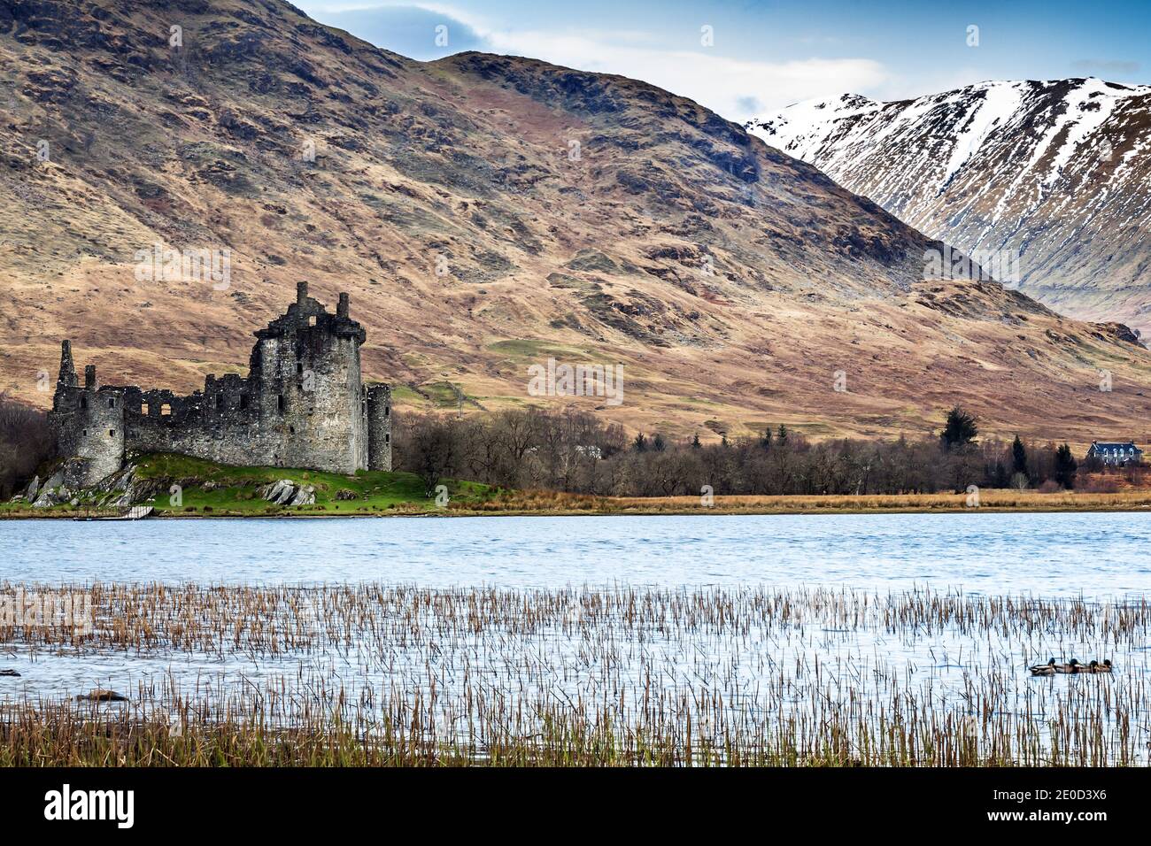 Kilchurn Castle, Loch Awe, Argyll and Bute, Scotland Stock Photo