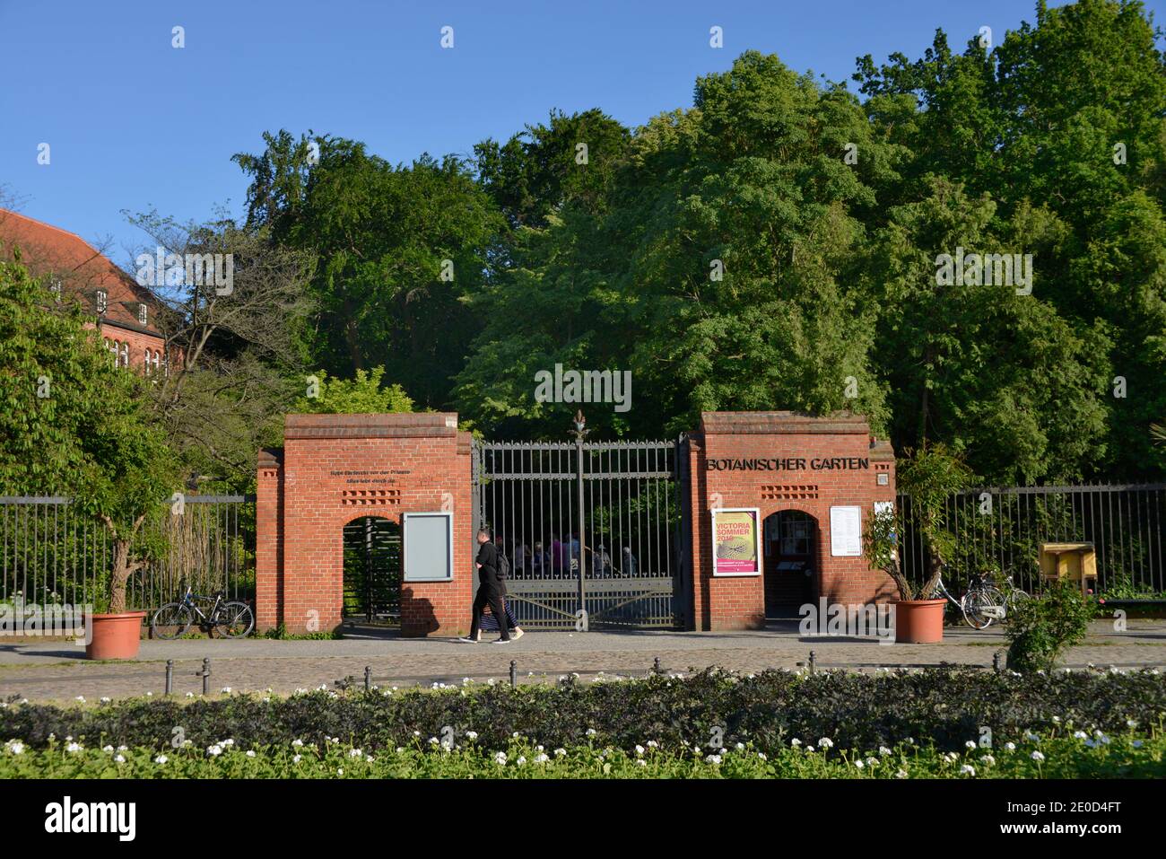 Eingang, Botanischer Garten, KoeniginLuisePlatz, Dahlem, Berlin