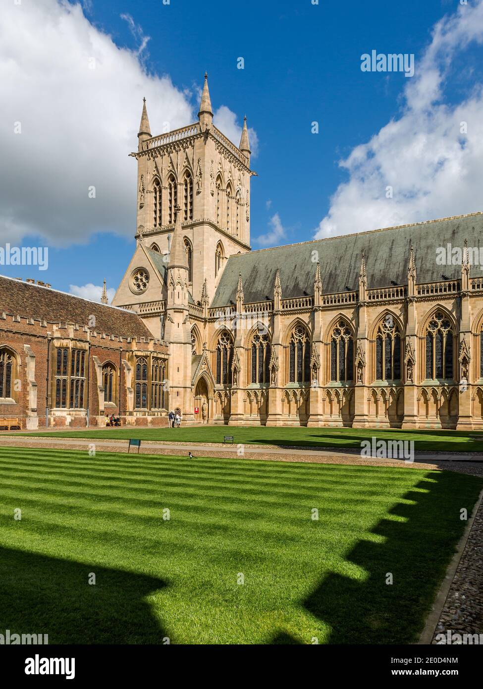 St John's College chapel, Cambridge, England, UK Stock Photo