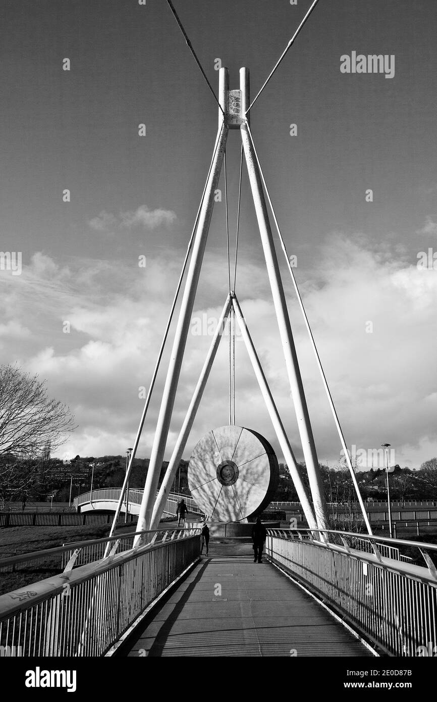 Millstone Bridge, Exeter Stock Photo