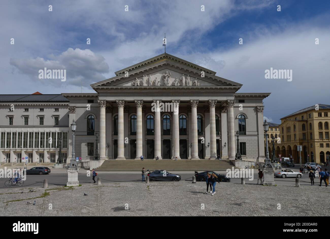 Nationaltheater, MaxJosephPlatz, Muenchen, Bayern, Deutschland Stock Photo Alamy