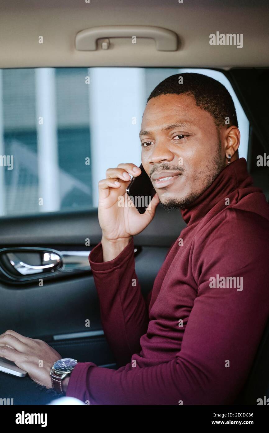 Rich man and car hi-res stock photography and images - Alamy