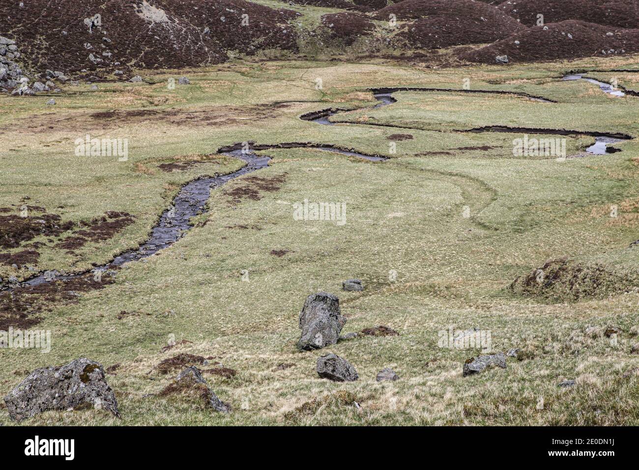 Glen Clova is a remarkable glaciated valley in the western portion of