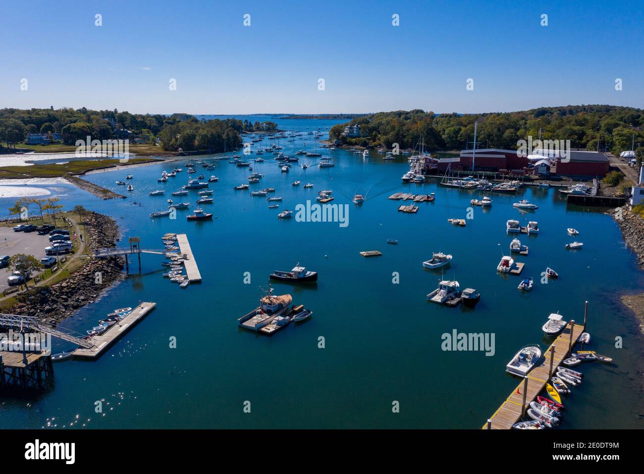 Manchester Harbor, Manchester by the Sea, Massachusetts, USA Stock Photo