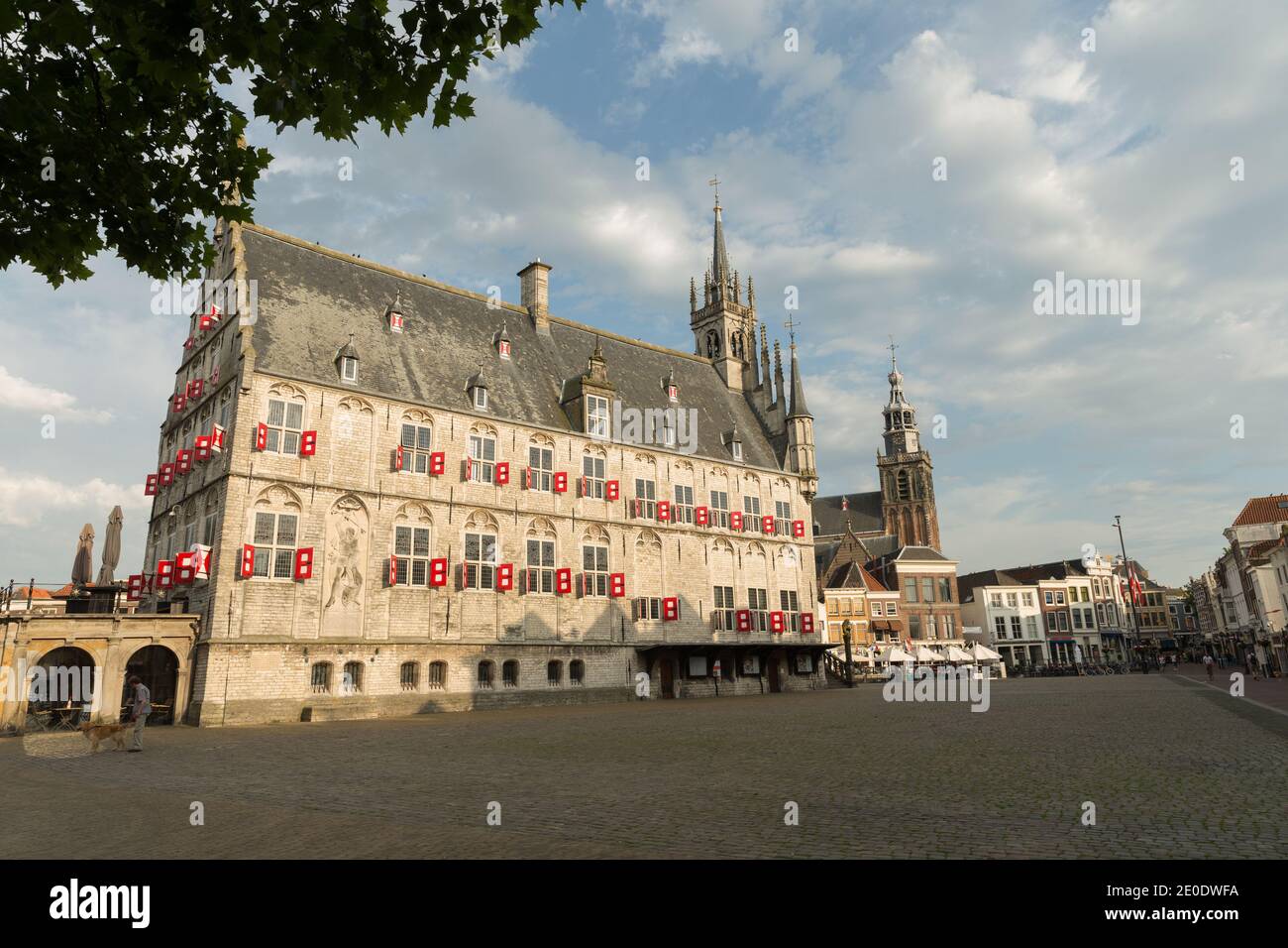 Historic Town Hall, or Stadhuis Gouda Stock Photo Alamy