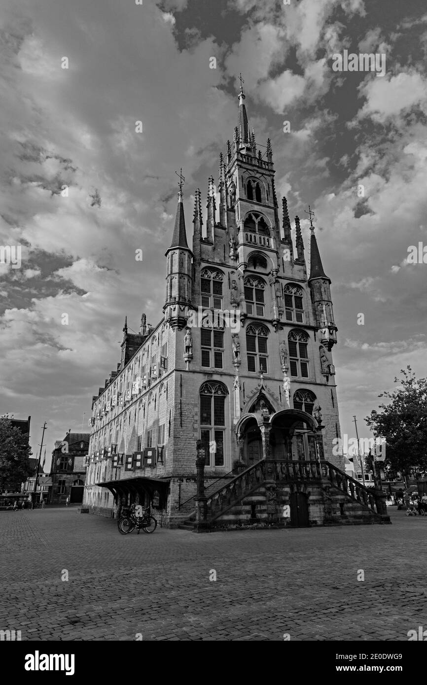 Historic Town Hall, or Stadhuis Gouda Stock Photo Alamy