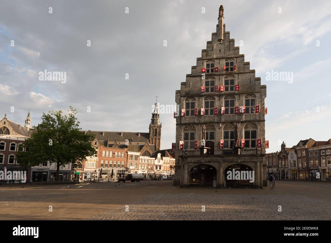Historic Town Hall, or Stadhuis Gouda Stock Photo Alamy