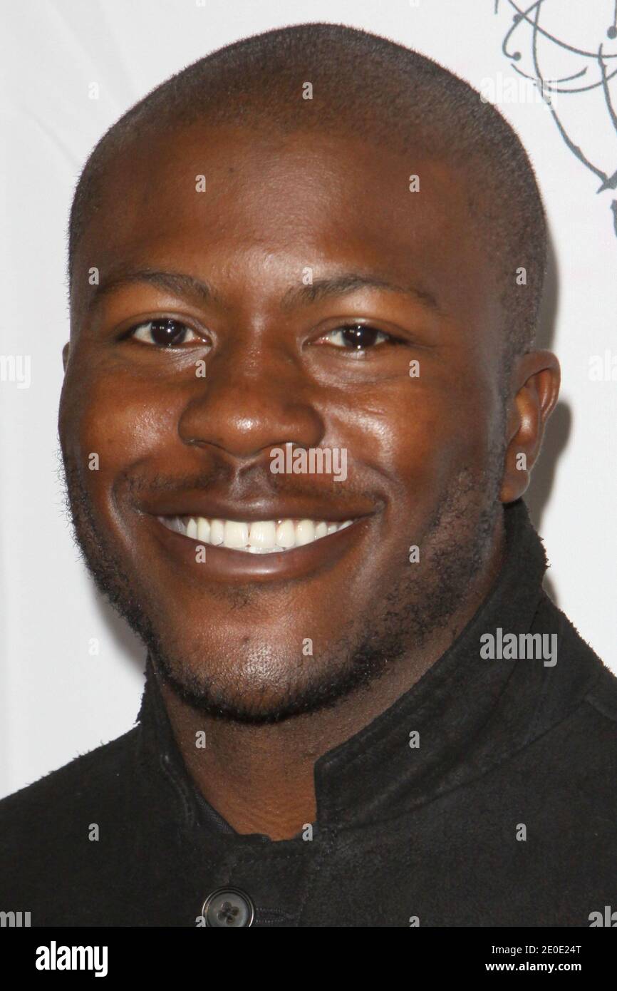 Edwin Hodge arriving for 'The 33rd Annual College Television Awards