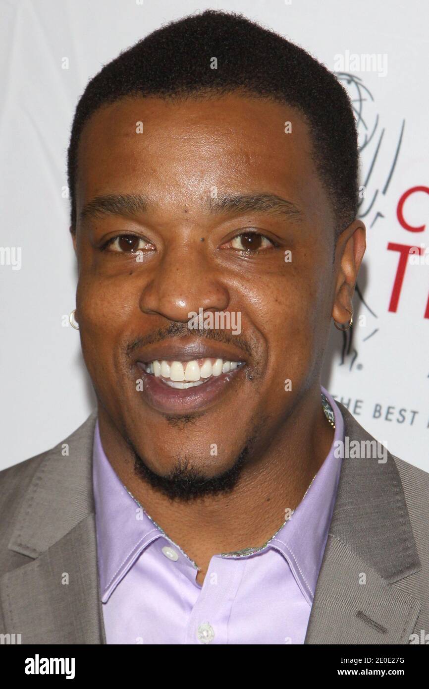 Russell Hornsby arriving for 'The 33rd Annual College Television Awards