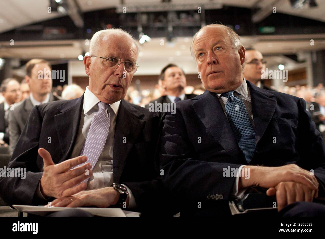 President of Bulgari, Paolo Bulgari and Vice-Chairman of Bulgari