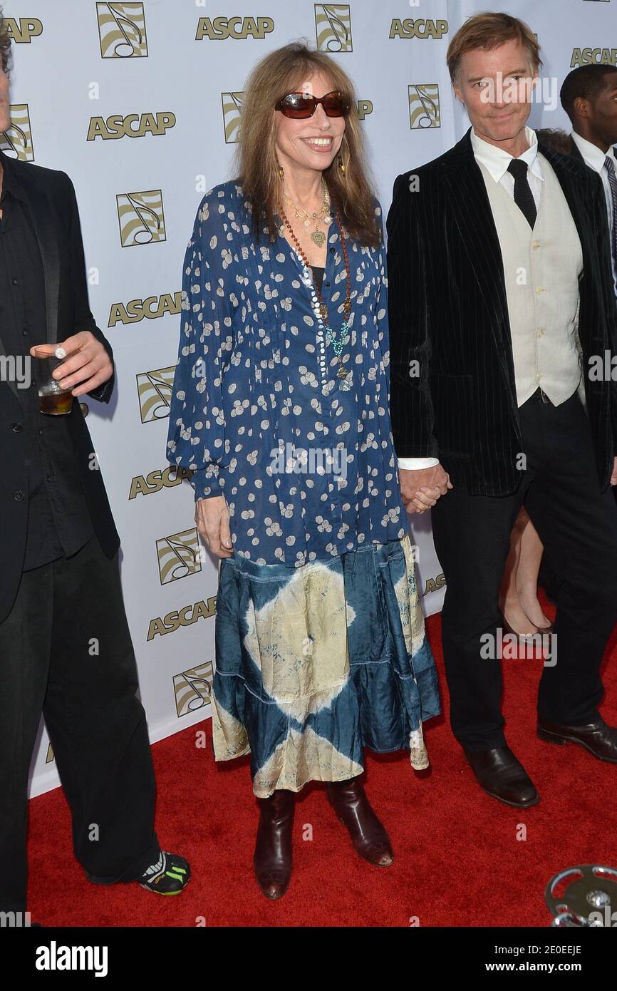 Carly Simon arriving for 29th Annual ASCAP Pop Music Awards, held at