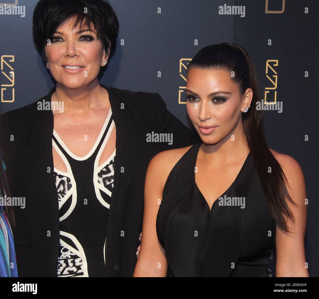 Kim kardashian and chris kardashian jenner hi-res stock photography and  images - Alamy
