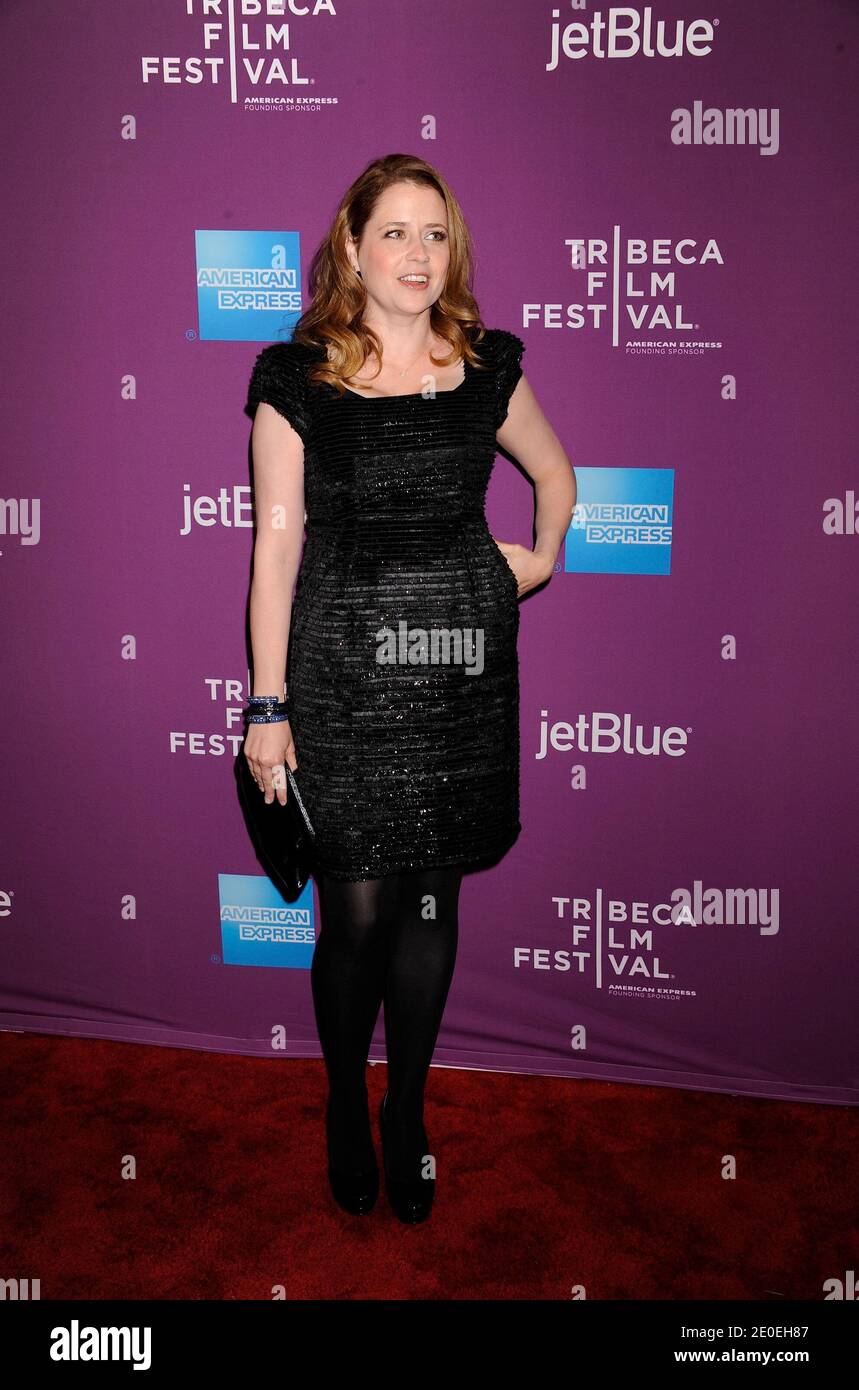 Jenna Fischer attending "The Giant Mechanical Man" premiere during the 2012  Tribeca Film Festival, held at the SVA Theater in New York City, NY, USA on  April 23, 2012. Photo by Graylock/ABACAPRESS.COM