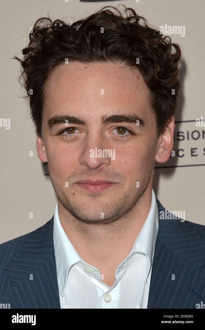 Vincent Piazza attending Academy of Television Arts and Sciences