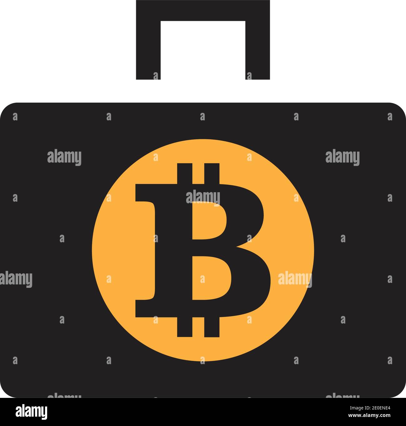 Bitcoin icon vector illustration design Stock Vector Image & Art - Alamy