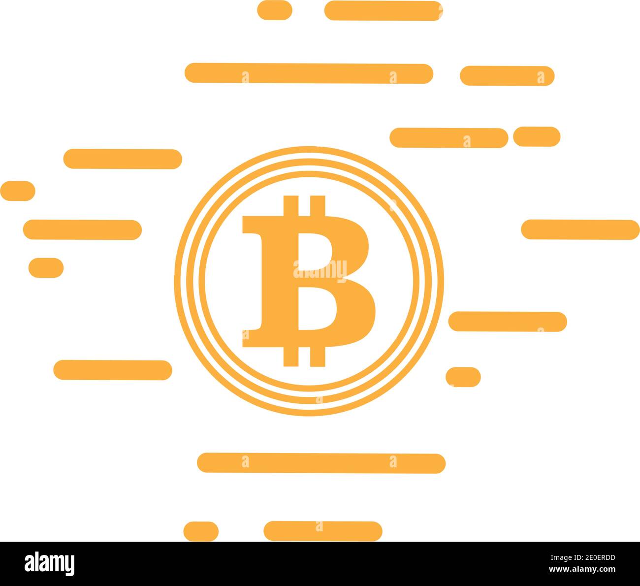 Bitcoin icon vector illustration design Stock Vector Image & Art - Alamy