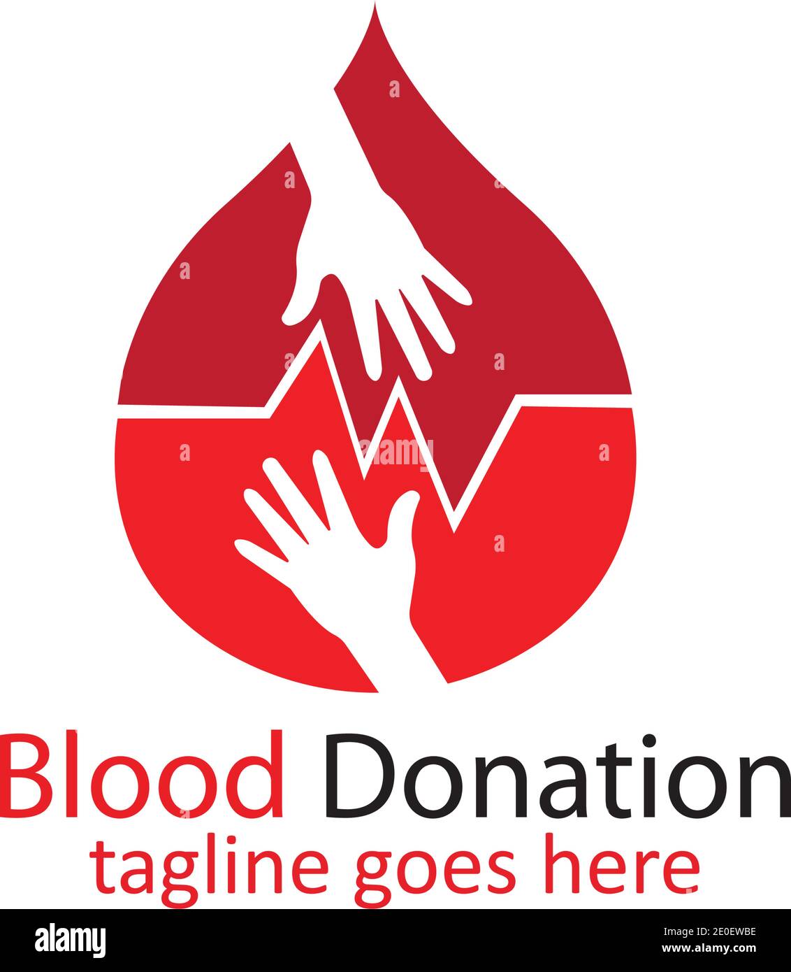 Blood Donation Logo Template Design Vector Blood logo template vector