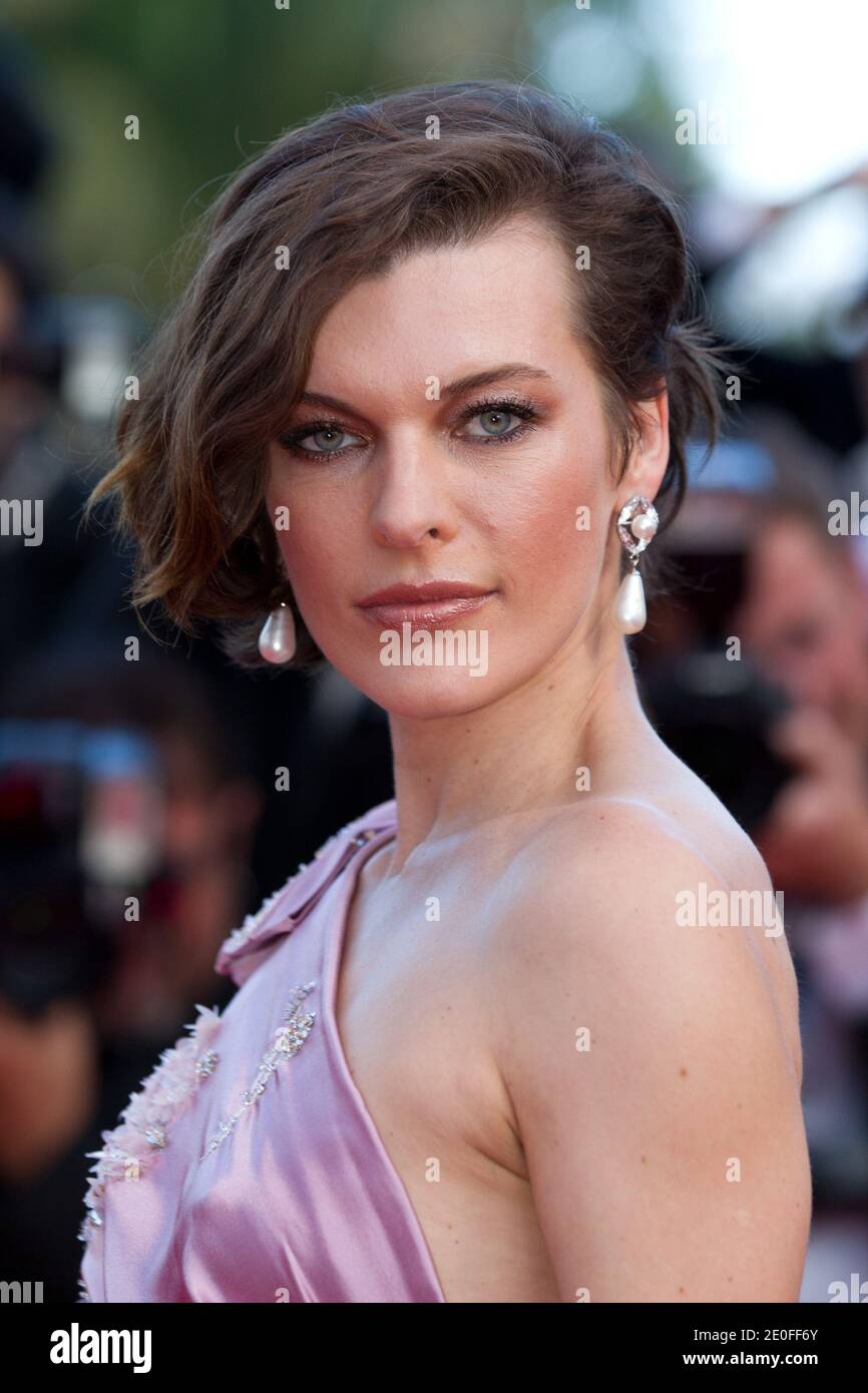 Milla Jovovich attending the 'On The Road' Premiere during the 65th ...
