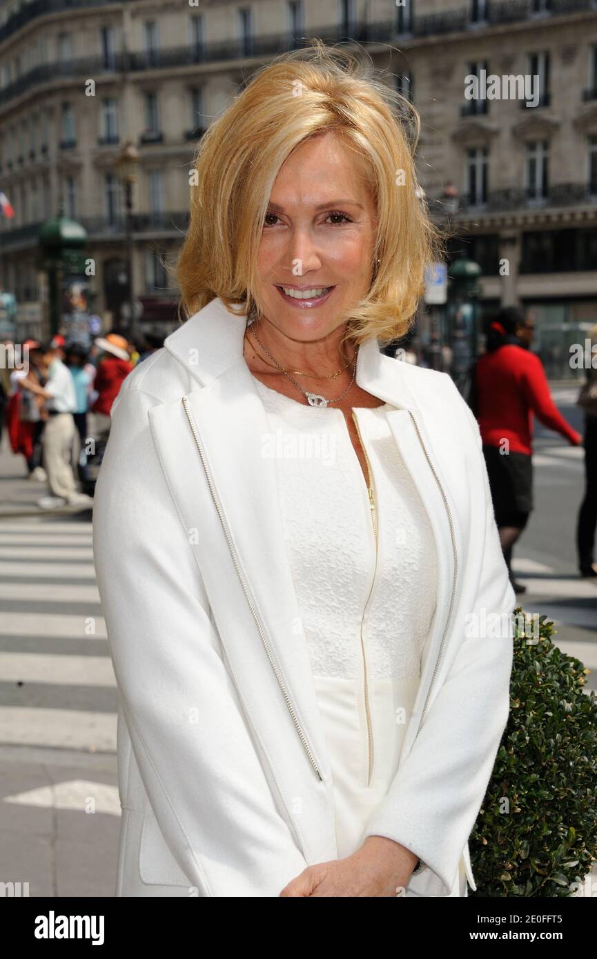 Fabienne Amiach attending 'Mondial La Marseillaise a Petanque' press conference in Paris, France on May 23, 2012. Photo by Alban Wyters/ABACAPRESS.COM Stock Photo