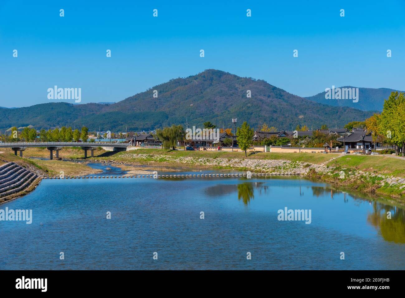 Gyeongju Gyochon Traditional Village at Gyeongju, Republic of Korea ...