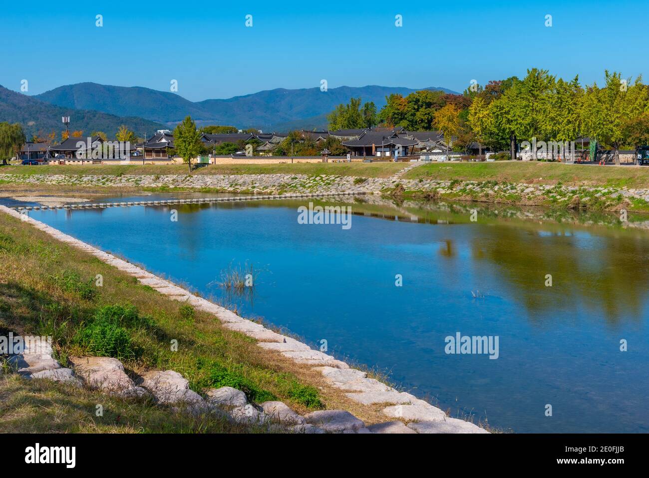 Gyeongju Gyochon Traditional Village at Gyeongju, Republic of Korea ...