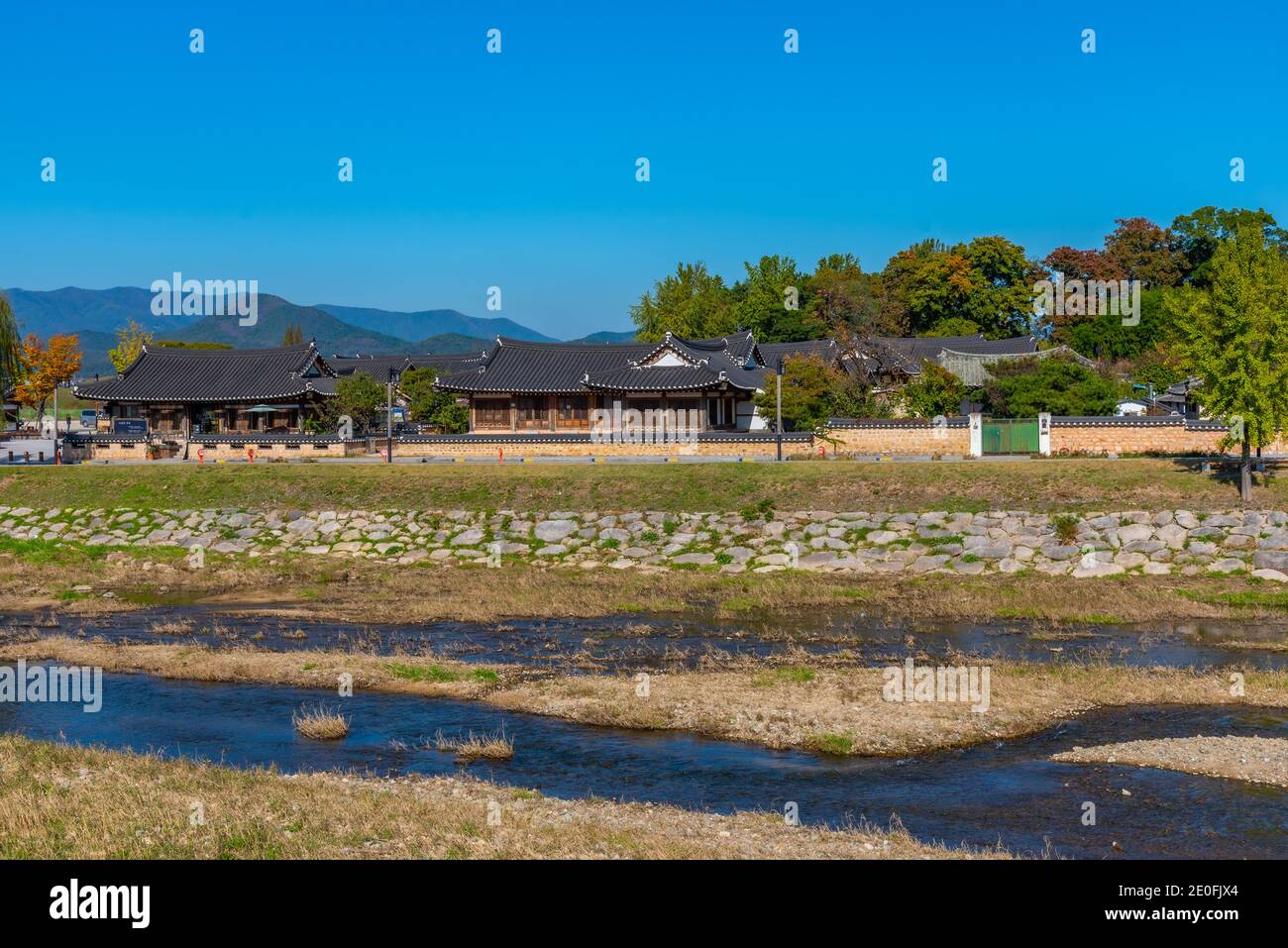 Gyeongju Gyochon Traditional Village at Gyeongju, Republic of Korea ...