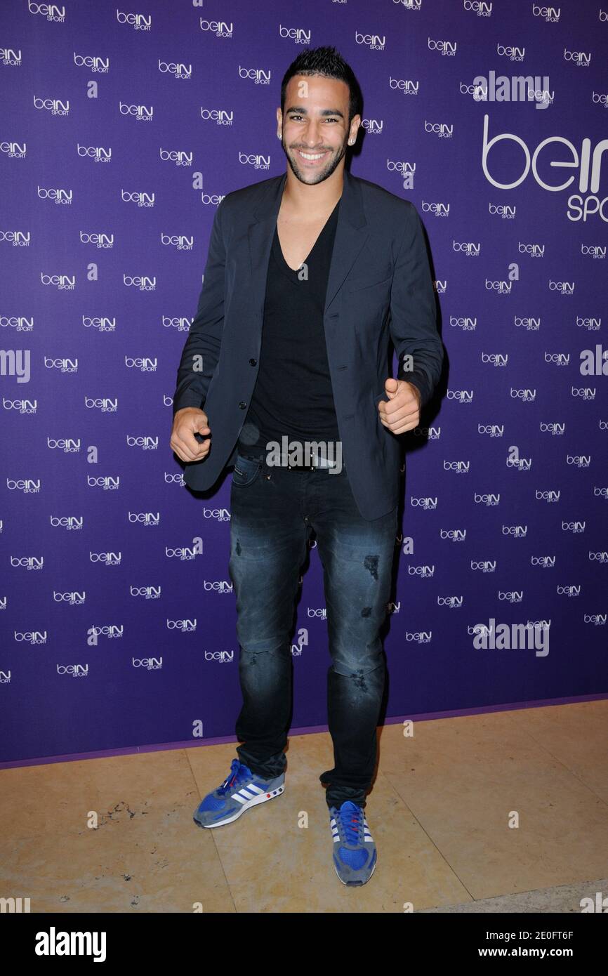 Adil Rami attending Bein sport tv launching party in theatre de Chaillot , in Paris, France on jun 1, 2012. Photo by Alban Wyters/ABACAPRESS.COM Stock Photo