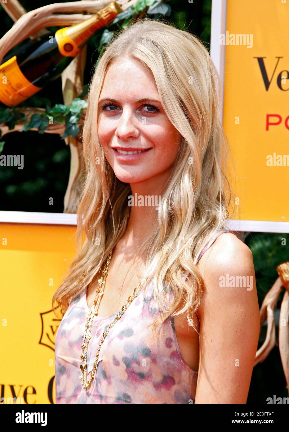 Poppy Delevigne attends the 5th Annual Veuve Clicquot Polo Classic at Liberty State Park, NJ, USA, on June 2, 2012. Photo by Donna Ward/ABACAPRESS.COM Stock Photo