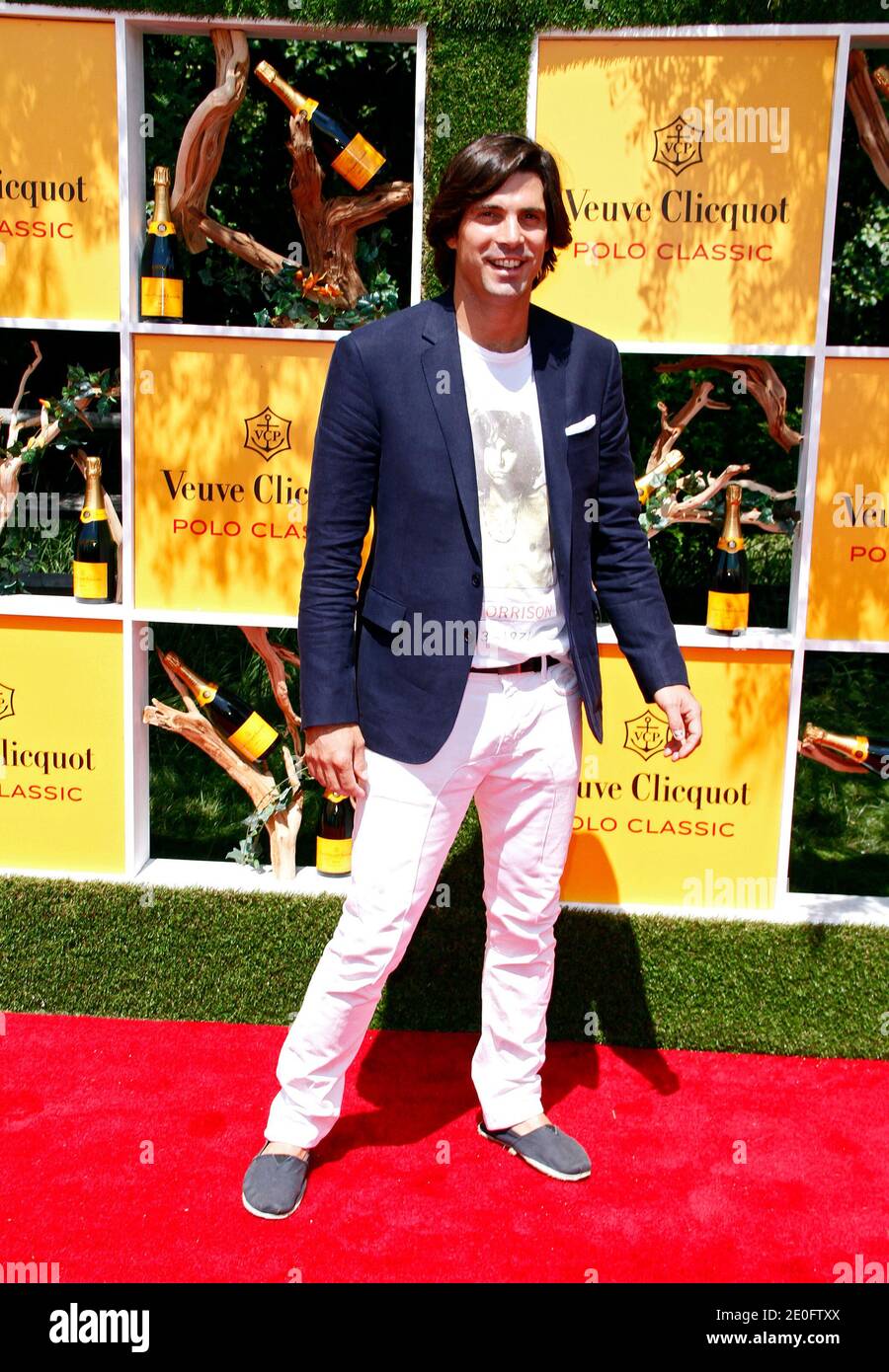 Nacho Figueras attends the 5th Annual Veuve Clicquot Polo Classic at Liberty State Park, NJ, USA, on June 2, 2012. Photo by Donna Ward/ABACAPRESS.COM Stock Photo