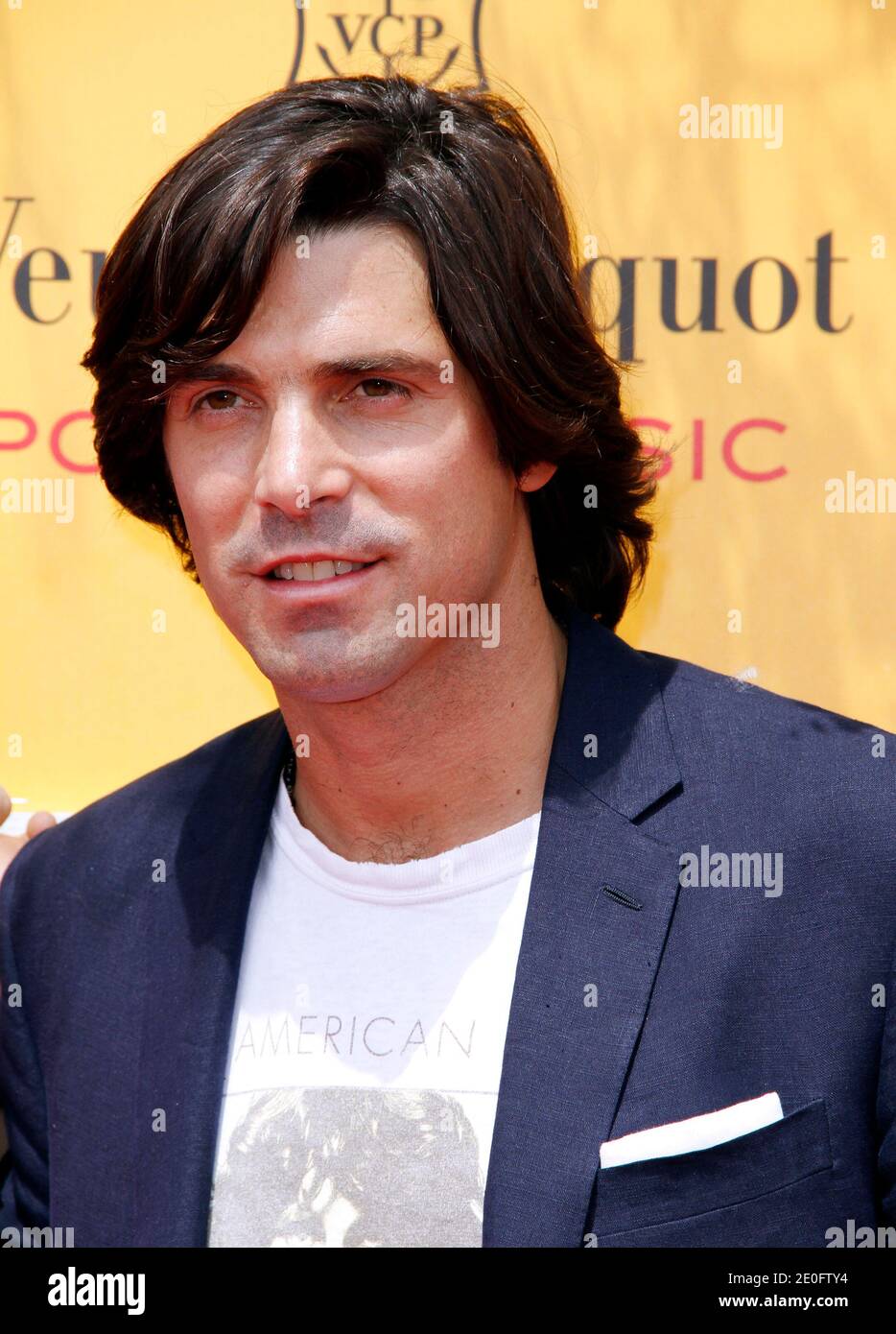 Nacho Figueras attends the 5th Annual Veuve Clicquot Polo Classic at Liberty State Park, NJ, USA, on June 2, 2012. Photo by Donna Ward/ABACAPRESS.COM Stock Photo
