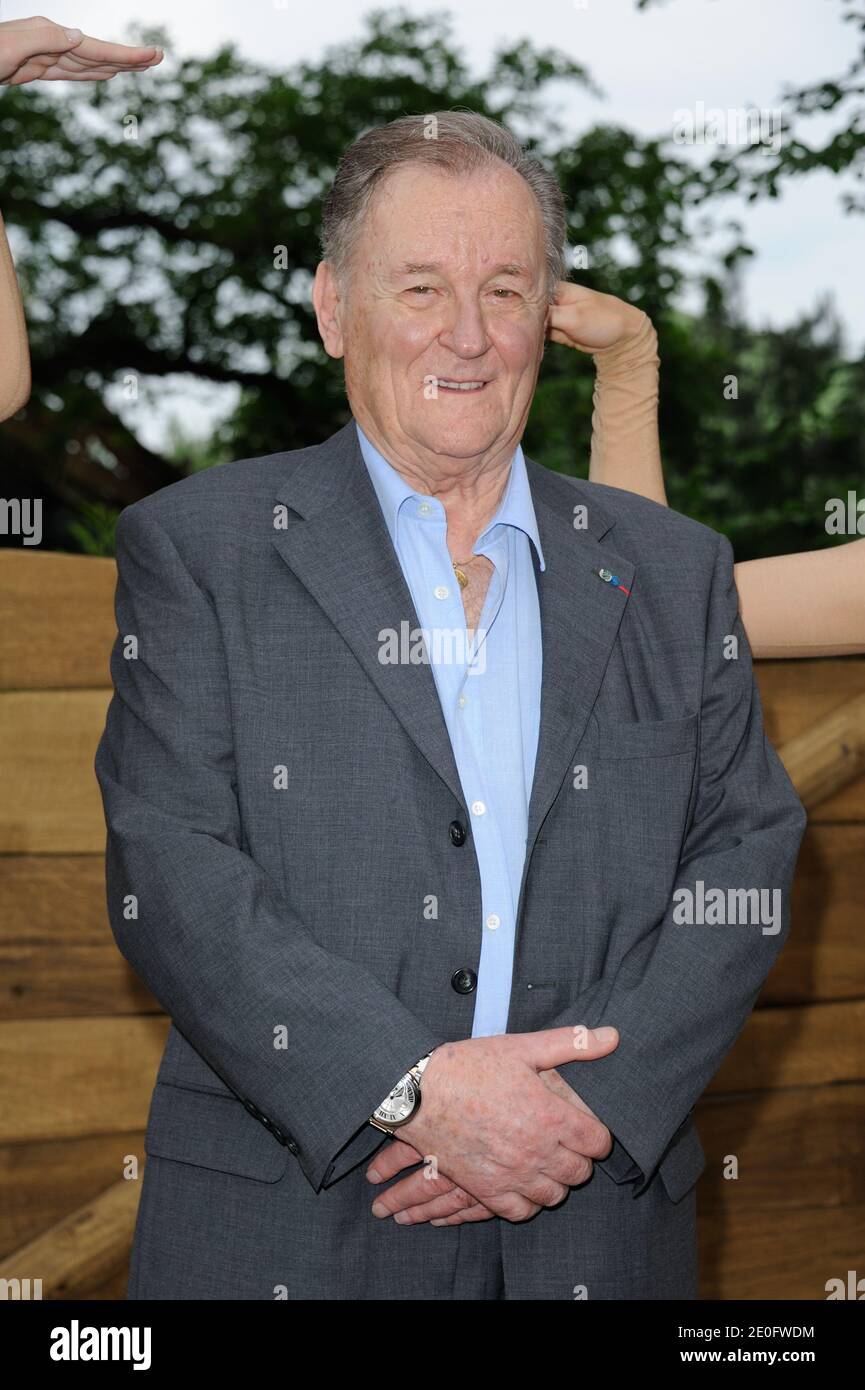 Albert Uderzo attending the ‘Oziriz’ New attraction Launch at the Parc