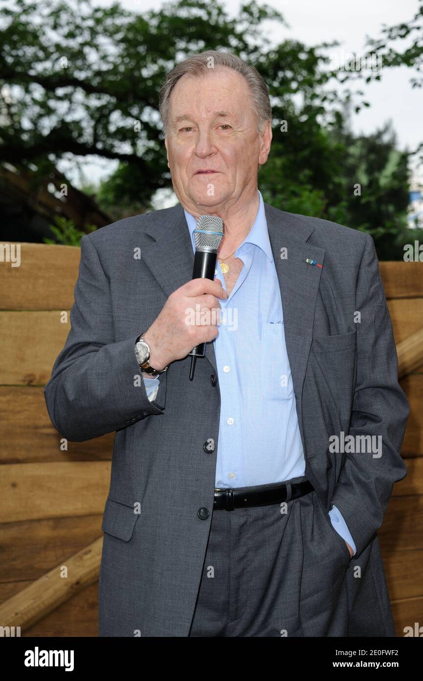 Albert Uderzo attending the ‘Oziriz’ New attraction Launch at the Parc