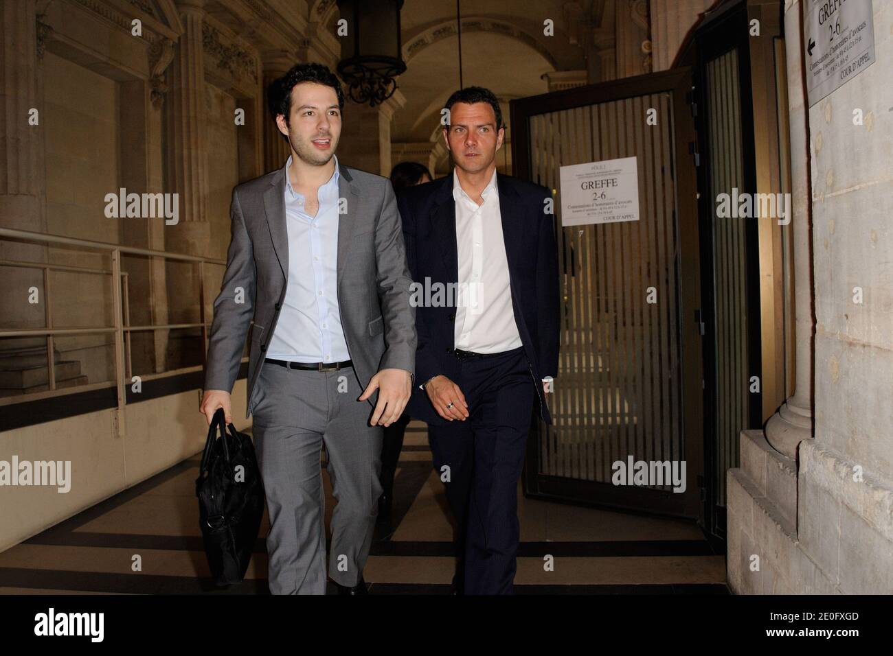 Former Societe Generale trader Jerome Kerviel is pictured in court for the first day of his trial to appeal his three-year jail term in Paris, France on June 4, 2012. Photo by Alban Wyters/ABACAPRESS.COM Stock Photo