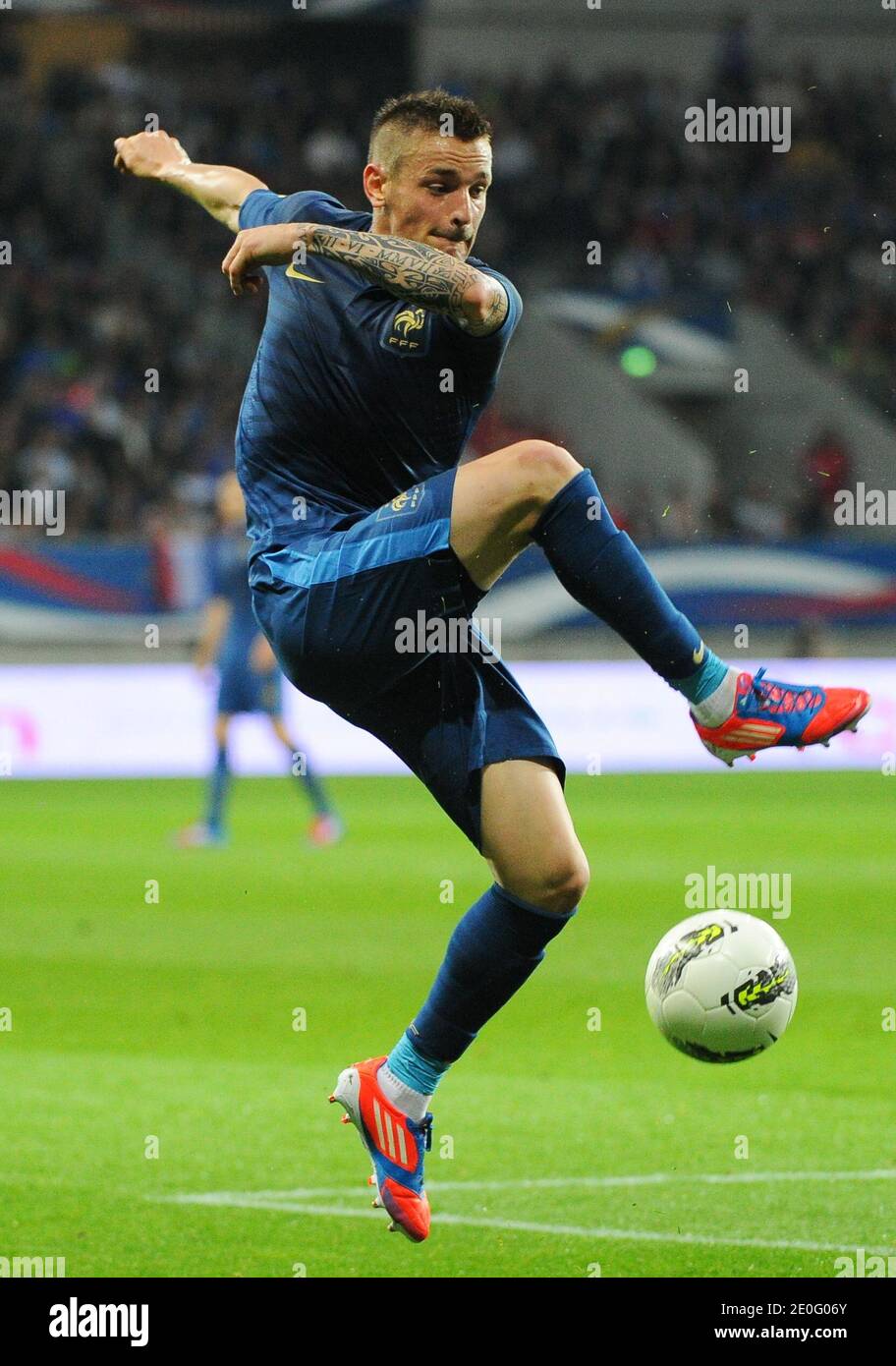 France's Mathieu Debuchy during an International Friendly soccer match, France Vs Estonia at MMArena stadium in Le Mans, France, on June 5, 2012. France won 4-0. Photo by ABACAPRESS.COM Stock Photo