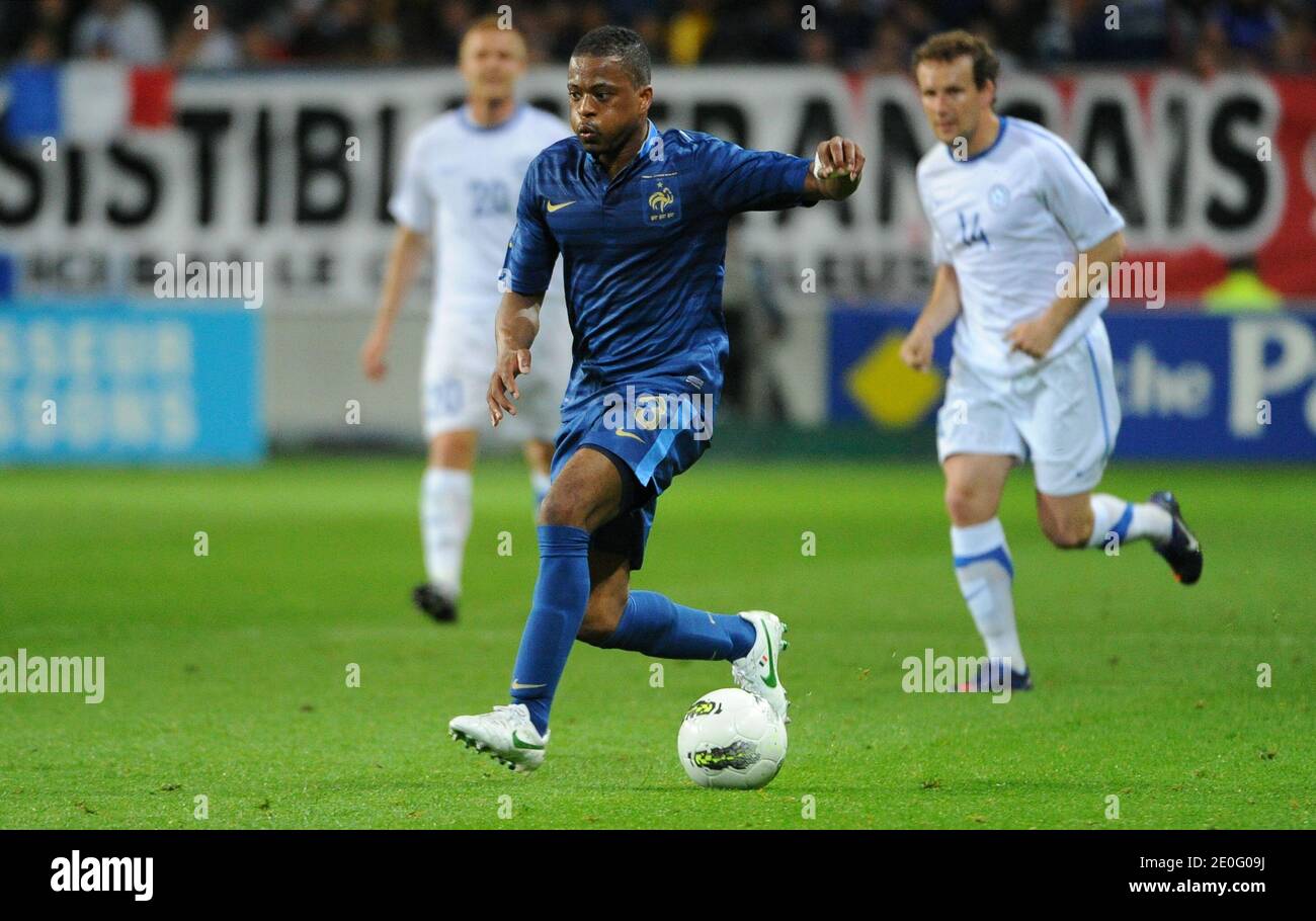 France's Patrice Evra during an International Friendly soccer match, France Vs Estonia at MMArena stadium in Le Mans, France, on June 5, 2012. France won 4-0. Photo by ABACAPRESS.COM Stock Photo