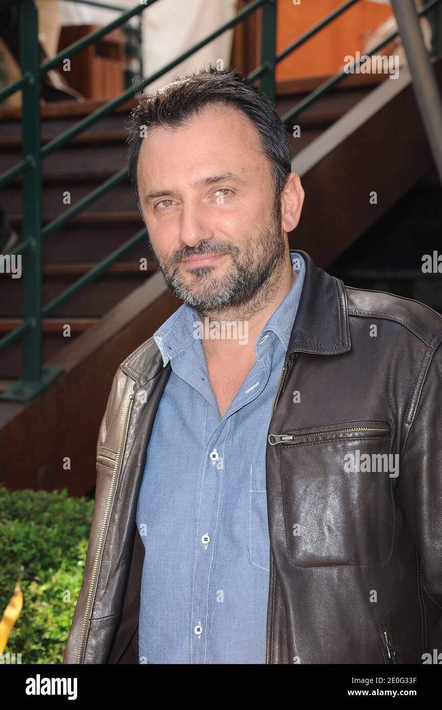 Frederic Lopez attending the French Tennis Open 2012 at Roland Garros
