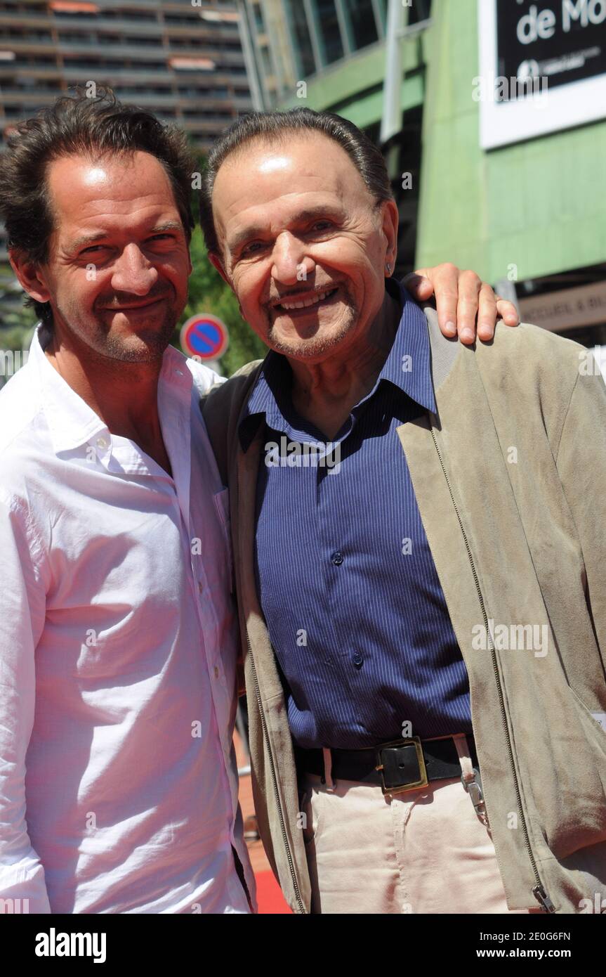 Christian Leblanc, Jean-Pierre Kalfon attending the 52nd Monte Carlo TV  Festival 2012 held at the Grimaldi Forum in Monte-Carlo, Monaco on June 11,  2012. Photo by Helder Januario/ABACAPRESS.COM Stock Photo - Alamy