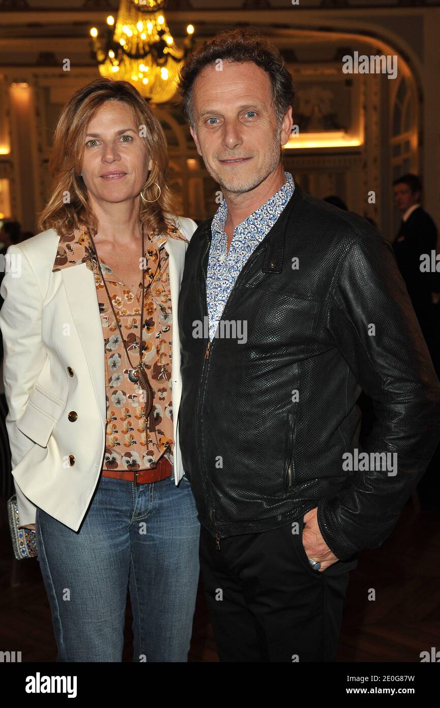 Charles Berling and his wife Virginie Couperie attending the 26th ...