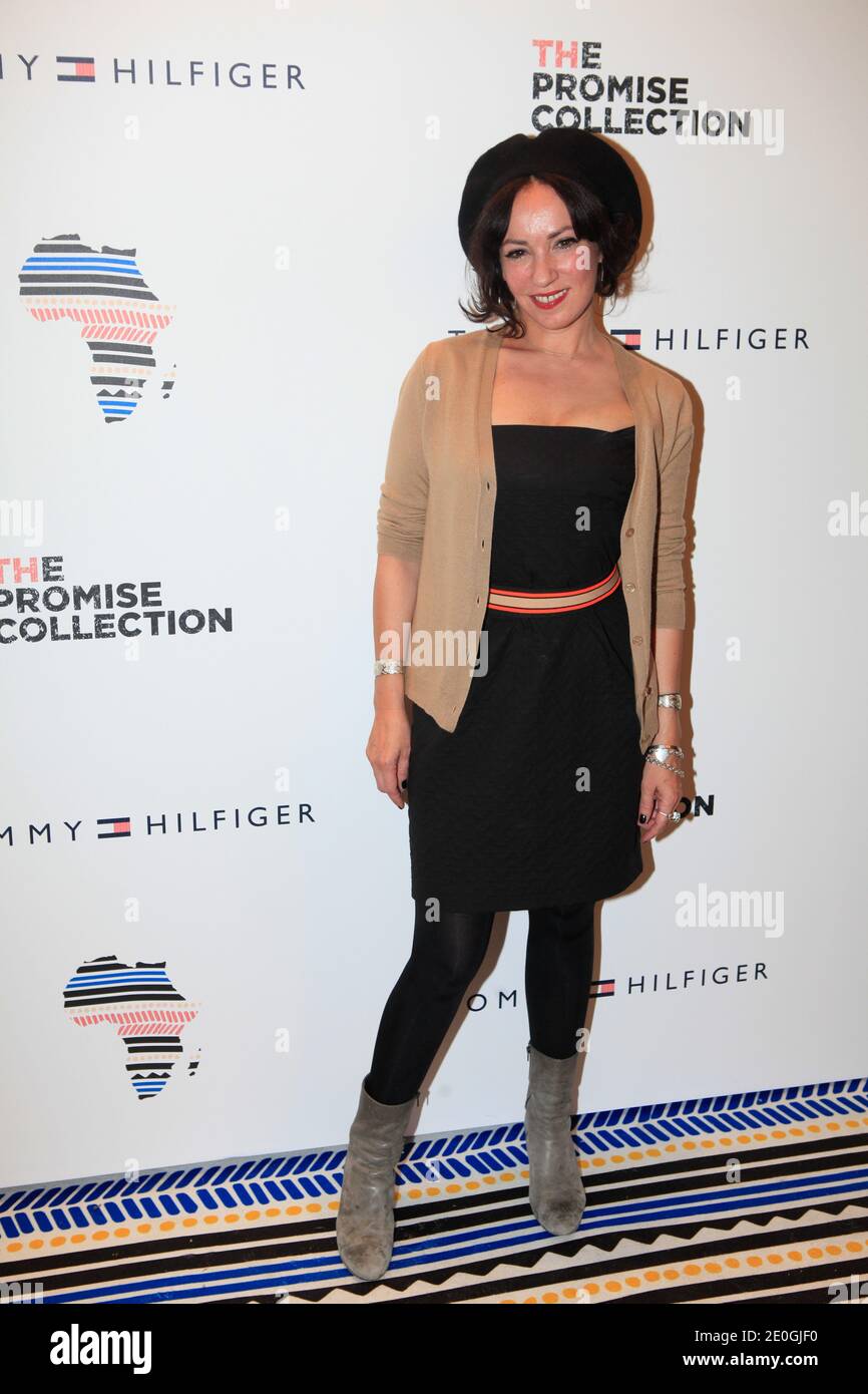 Beatrice Ardisson attends 'The Promise Collection' launch at Tommy Hilfiger  Champs-Elysees flagship store in Paris, France on April 26, 2012. The  Promise Collection aims to drastically reduce poverty in Africa within 2015.