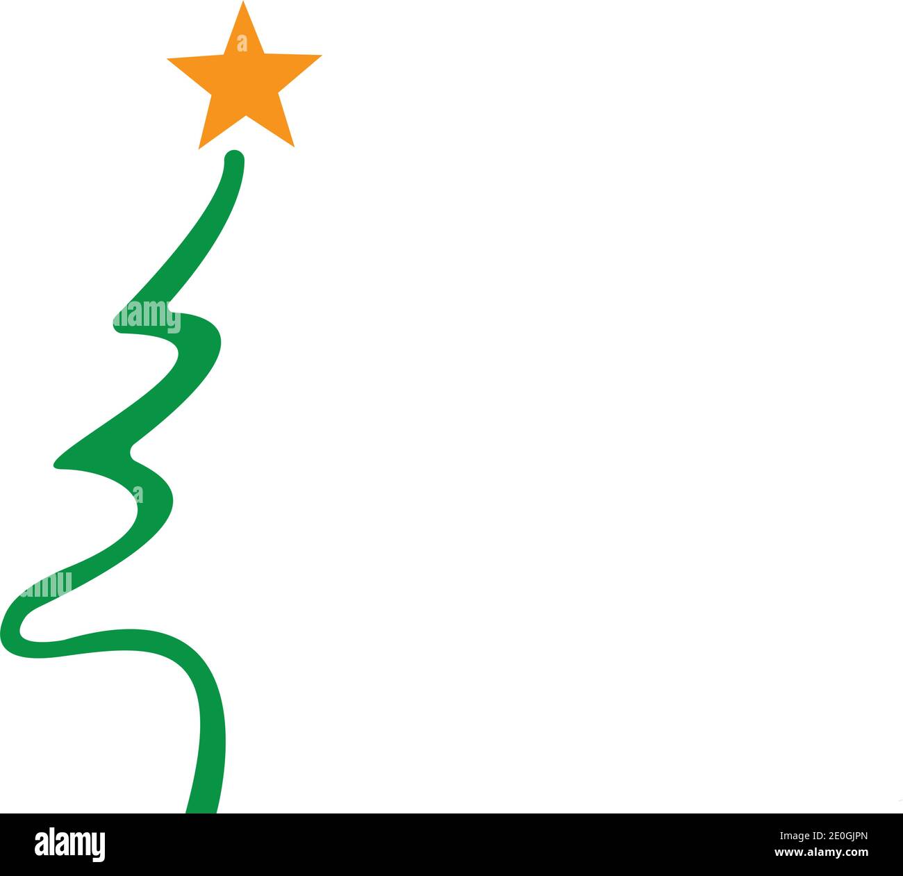 Christmas tree Vector Illustration Stock Vector Image & Art - Alamy
