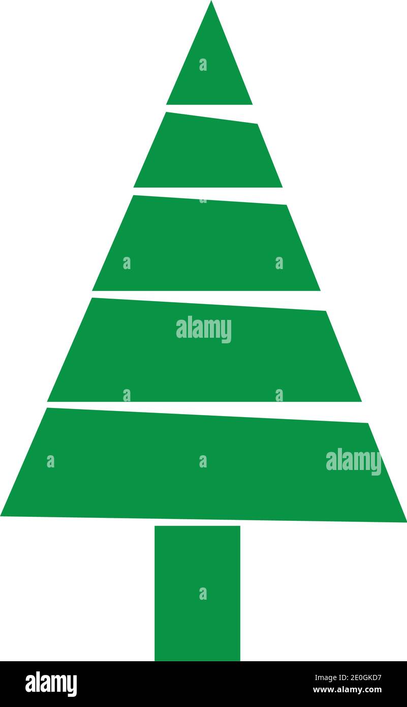 Christmas tree Vector Illustration Stock Vector Image & Art - Alamy